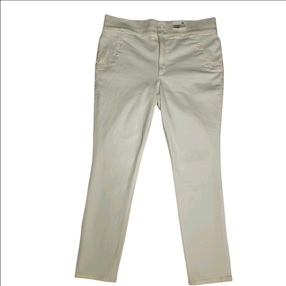Express Super High Rise Ankle Sailor Pants 18L - Picture 1 of 10
